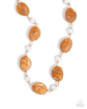 Load image into Gallery viewer, Selective Socialite - Brown Necklace