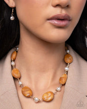 Load image into Gallery viewer, Selective Socialite - Brown Necklace