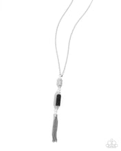 Load image into Gallery viewer, Vertical Vacation - Black Necklace