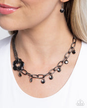 Load image into Gallery viewer, Magic Merger - Black Gunmetal Necklace