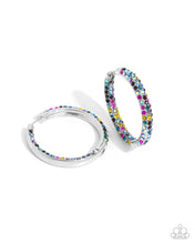 Load image into Gallery viewer, Calming Class - Multi Hinge Hoop Earrings