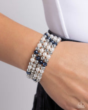 Load image into Gallery viewer, Serene Stack - Blue Bracelet