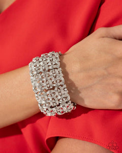 Woven Wardrobe - White Bracelet