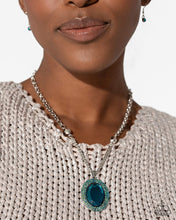 Load image into Gallery viewer, Manufactured Majesty - Blue Necklace