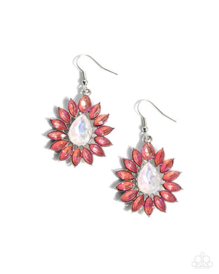 Giddy Generosity - Pink Earrings