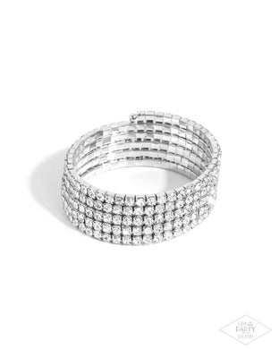 The GLOW-Digger - White Bracelet