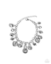 Load image into Gallery viewer, Luxurious Locks - White Bracelet