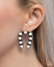 Load image into Gallery viewer, Wild West Wonder - White Post Earrings