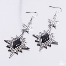 Load image into Gallery viewer, Stellar State of Mind - Black Earrings