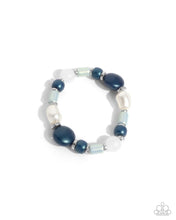 Load image into Gallery viewer, Charming Can-Can - Blue Bracelet