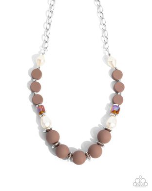 And Just Like That... - Brown Necklace