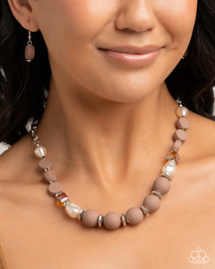 And Just Like That... - Brown Necklace