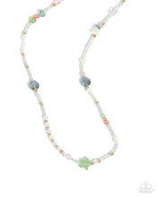 Load image into Gallery viewer, Sensational Sunset - Green Necklace