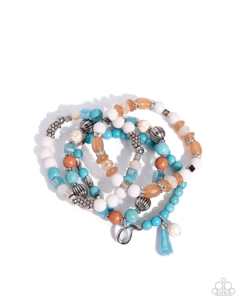 Marbled Mashup - Multi Set of Bracelets