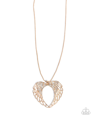 Angelic Accuracy - Gold Necklace