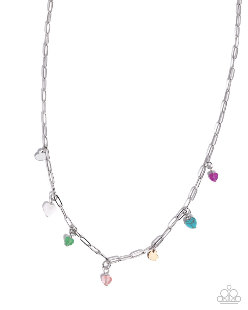 Determined Date Night - Multi Necklace