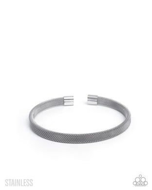 Stainless Surety - Silver Stainless Steel Bracelet