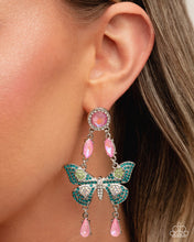 Load image into Gallery viewer, Fluttering Finish - Multi Post Earrings