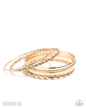 Load image into Gallery viewer, Smitten Southern - Gold Set of Bracelets