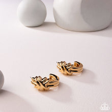 Load image into Gallery viewer, Honor Bound - Gold Hoop Earrings