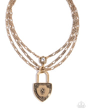 Load image into Gallery viewer, LOCK Show - Gold Necklace