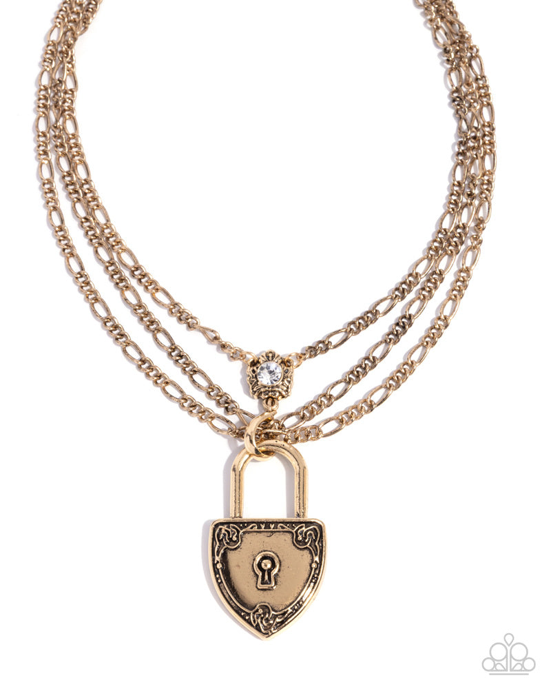 LOCK Show - Gold Necklace
