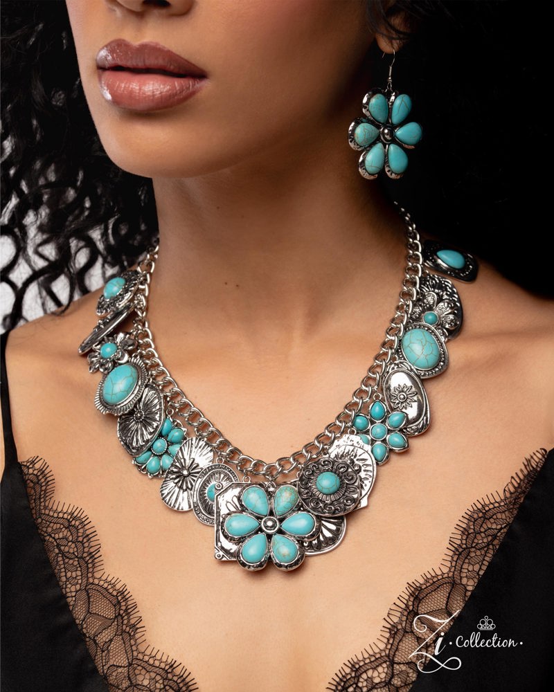 Down-to-Earth - Blue 2025 Zi Collection Necklace