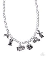 Load image into Gallery viewer, French Influence - Silver Necklace