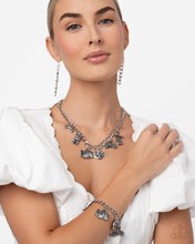 Load image into Gallery viewer, French Influence - Silver Necklace