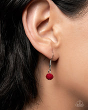 Load image into Gallery viewer, Teardrop Tale - Red Necklace