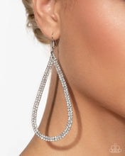 Load image into Gallery viewer, Traditional Twinkle - White Earrings