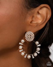 Load image into Gallery viewer, Wistfully Waltzing - Gold Post Earrings