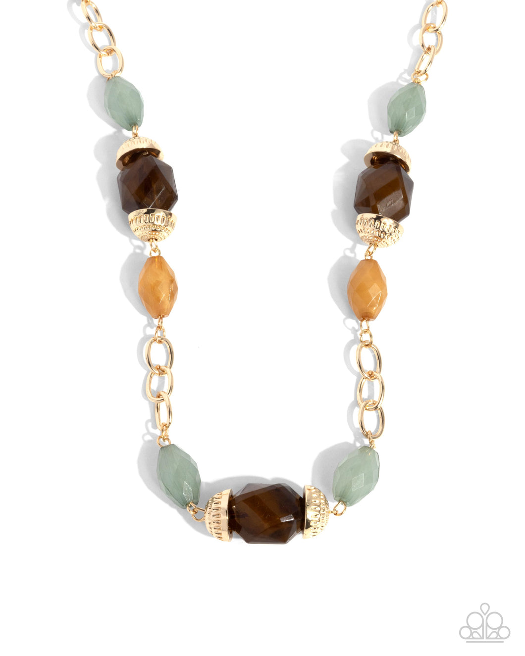 Beauty Culture - Brown Necklace