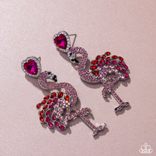 Load image into Gallery viewer, Flamingo Freestyle - Pink Post Earrings