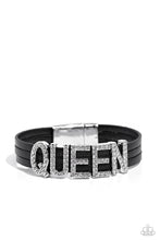 Load image into Gallery viewer, Queen of My Life - Black Bracelet