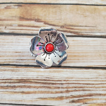 Load image into Gallery viewer, Boho Blossom - Red Ring