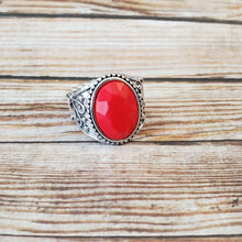 Load image into Gallery viewer, Very Venetian - Red Ring