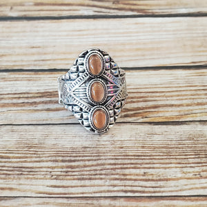 Eye-Catching Cats Eye - Orange Ring