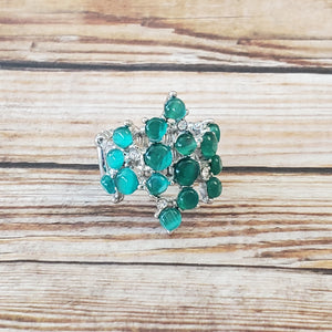 Seeing Eye to Cats Eye - Green Ring