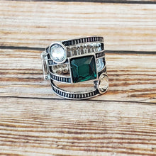 Load image into Gallery viewer, Galactic Governess - Green Ring