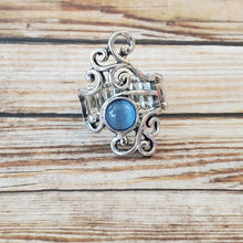 Load image into Gallery viewer, Glimmering Grapevines - Blue Ring
