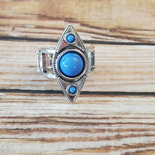 Load image into Gallery viewer, Pivoting Point - Blue Ring
