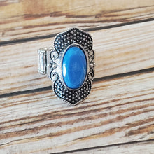 Load image into Gallery viewer, Taj Mahal Trendsetter - Blue Ring