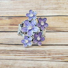 Load image into Gallery viewer, Boastful Blooms - Purple Ring