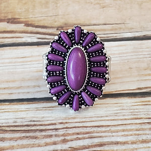Cactus Cabana - Purple Ring