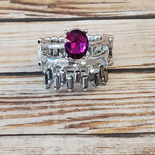 Load image into Gallery viewer, Crowned Victor - Pink Ring