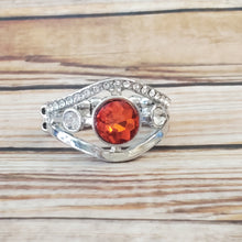 Load image into Gallery viewer, Rich With Richness - Orange Dainty Ring