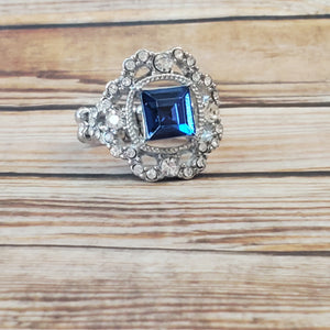 Candid Charisma - Blue Dainty Ring