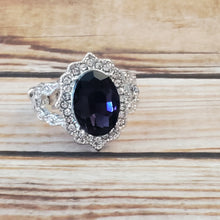 Load image into Gallery viewer, Oval Office Opulence - Purple Dainty Ring