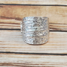 Load image into Gallery viewer, Paleo Patterns - Silver Ring